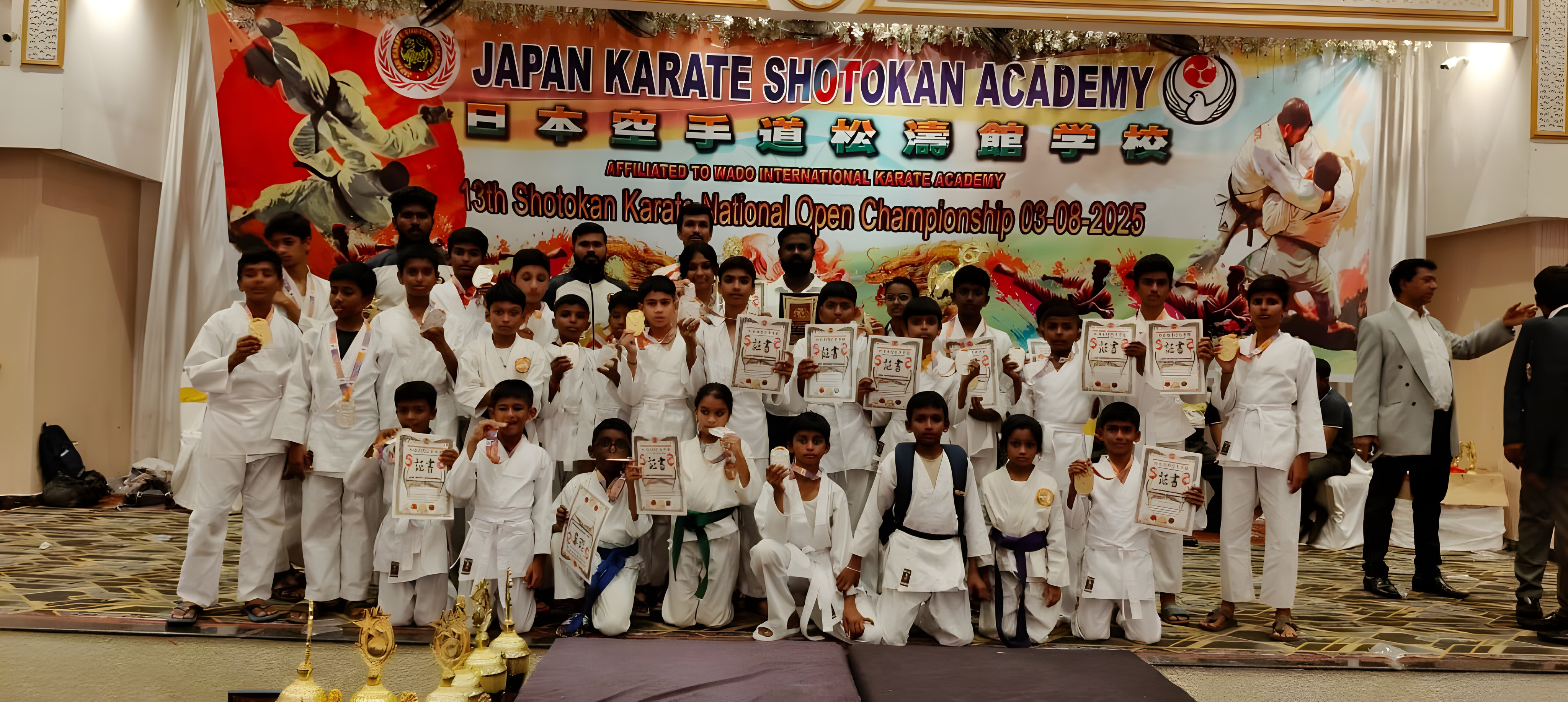 13th Shotokan Karate National Open Championship team